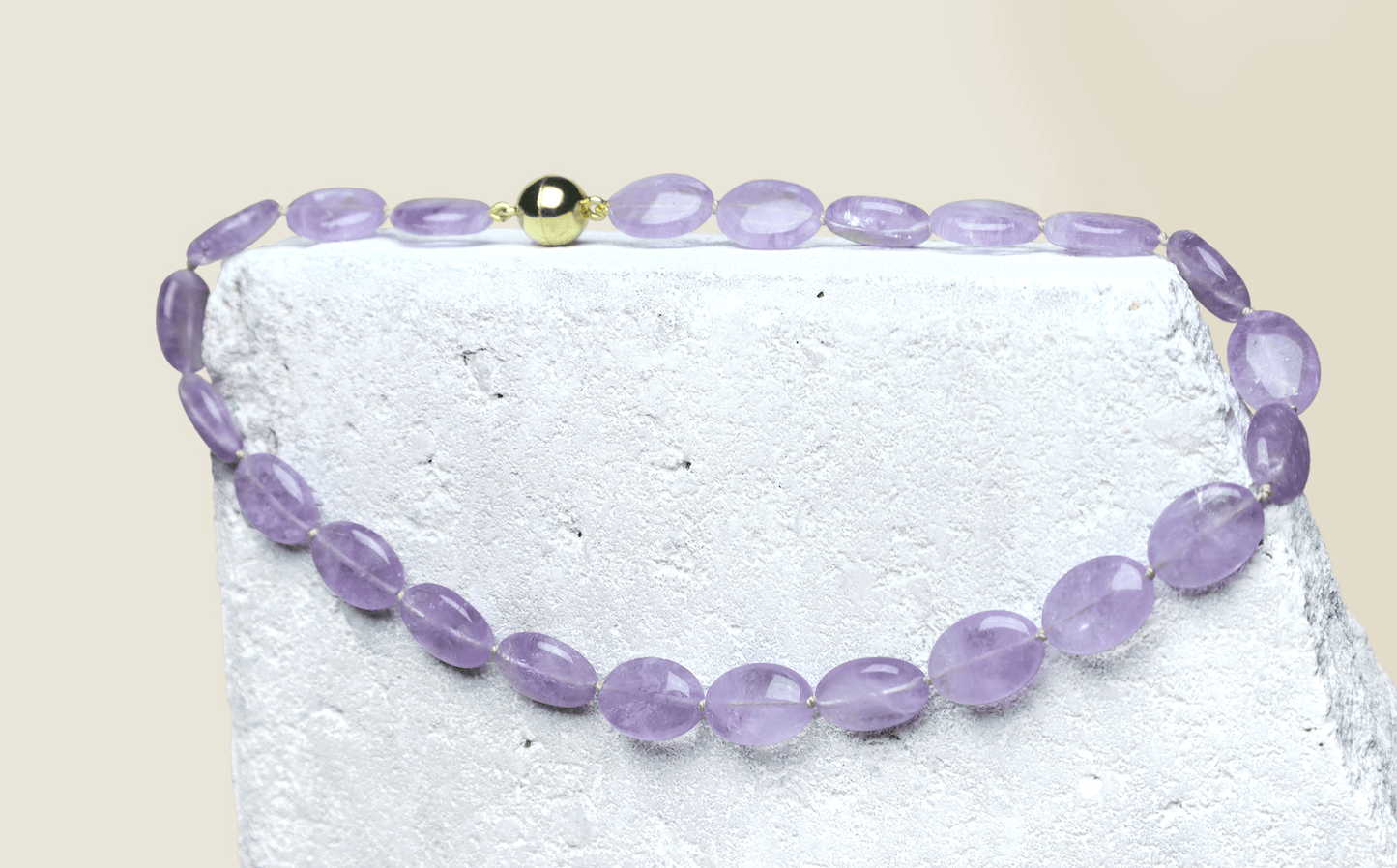 Halsband ametist