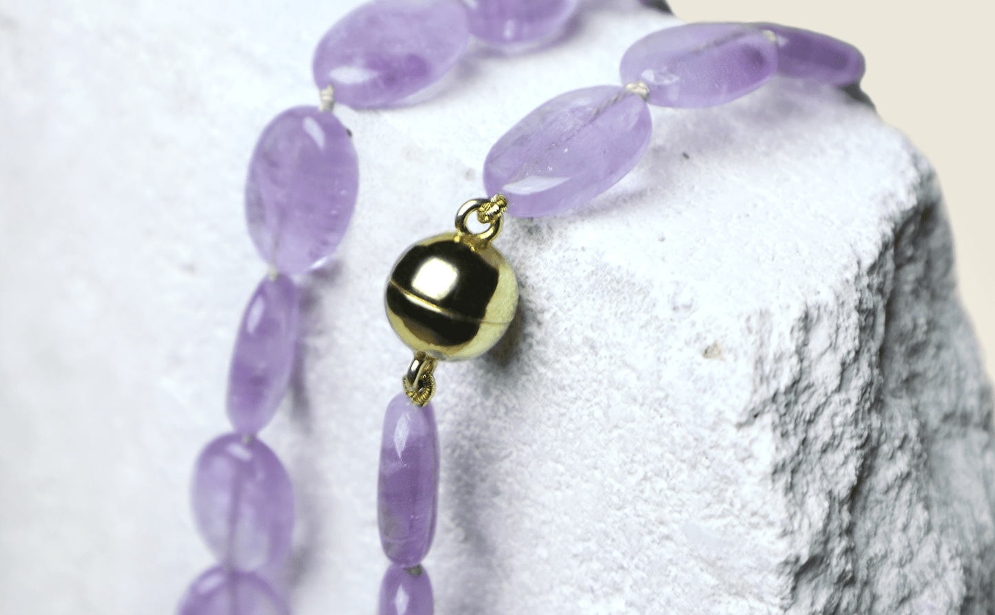 Halsband ametist