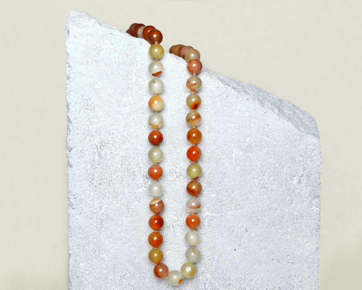 Halsband Karneol